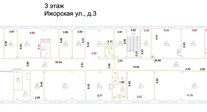 Продажа помещения свободного назначения 2348 м², Ижорская улица - фото 3