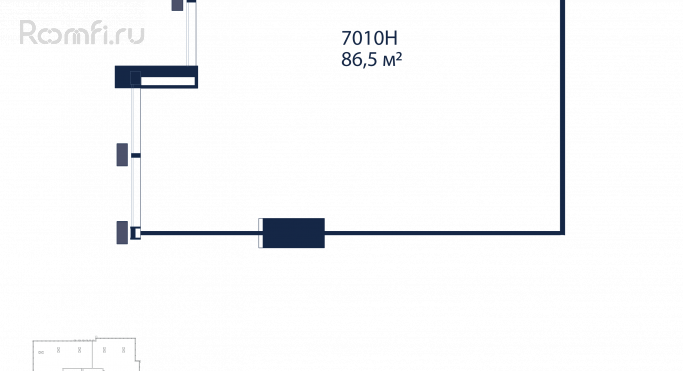 Продажа офиса 86.5 м² - фото 2