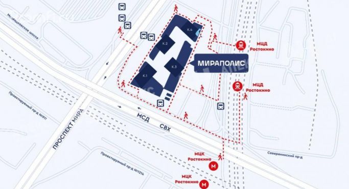 Продажа помещения свободного назначения 101 м², проспект Мира - фото 3