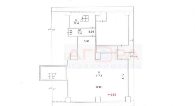 Аренда торгового помещения 169.7 м², Нижняя Красносельская улица - фото 2
