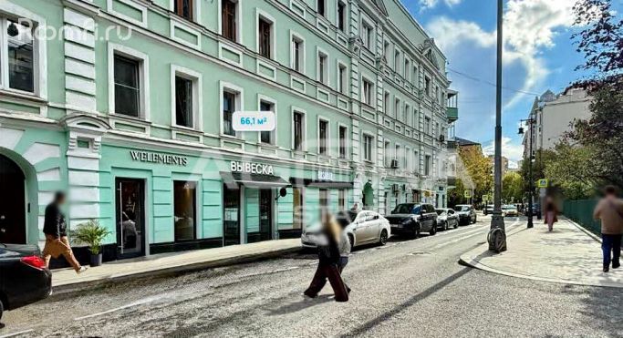 Аренда торгового помещения 66.1 м², Богословский переулок - фото 1