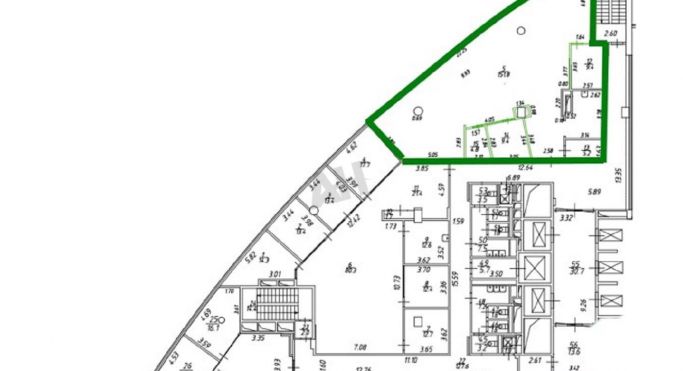 Аренда офиса 1043 м², 2-й Сыромятнический переулок - фото 2