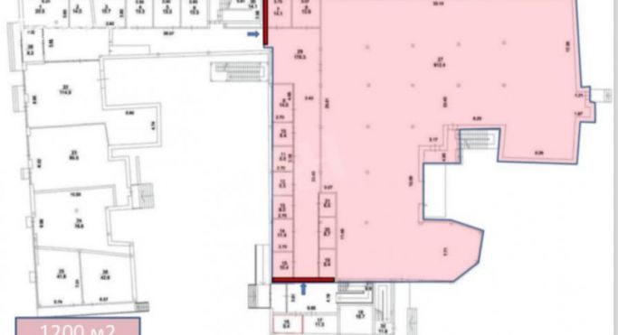 Аренда помещения свободного назначения 1200 м², улица Стромынка - фото 2