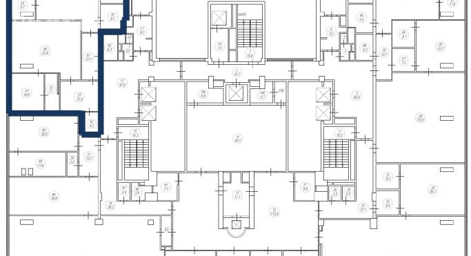 Аренда офиса 242.8 м², Волгоградский проспект - фото 1