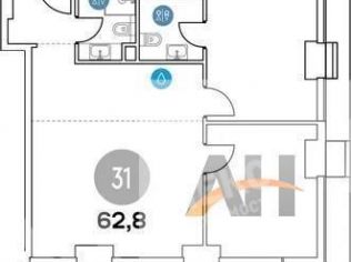 Продажа помещения свободного назначения 63 м²