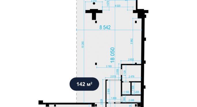 Аренда помещения свободного назначения 141.8 м², улица Адмирала Макарова - фото 2