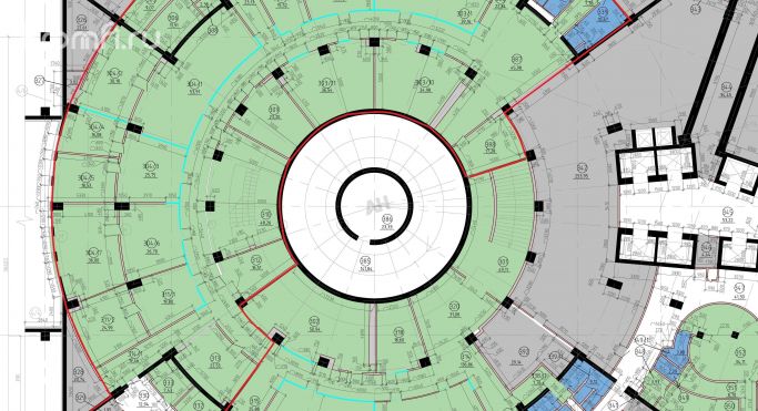 Аренда офиса 1112 м², Тестовская улица - фото 2