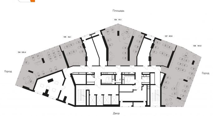 Продажа офиса 141 м², Ярцевская улица - фото 2
