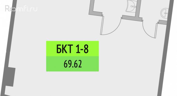 Аренда помещения свободного назначения 69.6 м² - фото 3