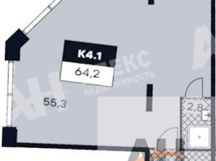 Продажа помещения свободного назначения 65 м²