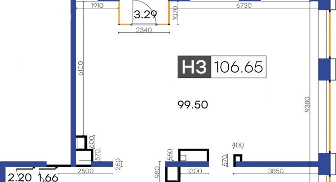 Продажа помещения свободного назначения 106.7 м², 1-я улица Ямского Поля - фото 1