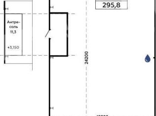 Продажа помещения свободного назначения 296 м²