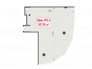 Продажа офиса 188 м²