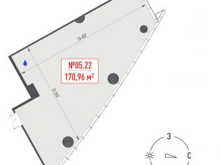 Продажа офиса 171 м²