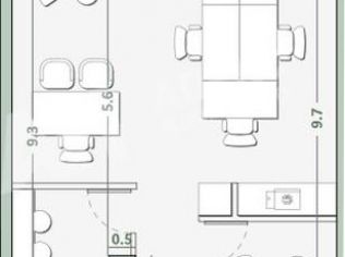 Продажа помещения свободного назначения 55 м²