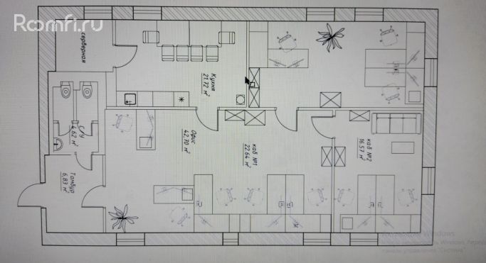 Аренда помещения свободного назначения 484.5 м², Подсосенский переулок - фото 3
