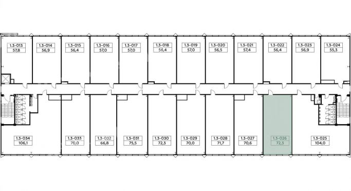 Продажа помещения свободного назначения 73 м², проспект Куприна - фото 2