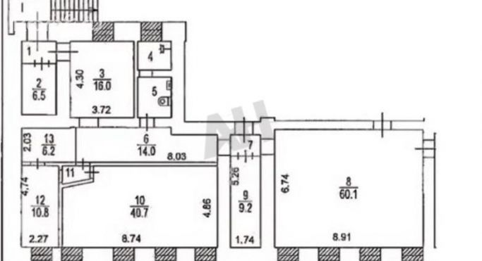 Продажа помещения свободного назначения 240 м², Яковоапостольский переулок - фото 2