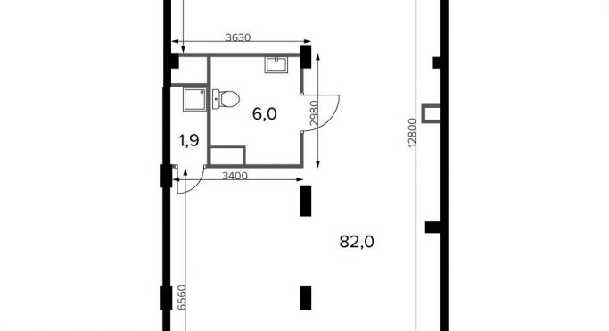 Продажа офиса 89.8 м², Ленинградское шоссе - фото 1