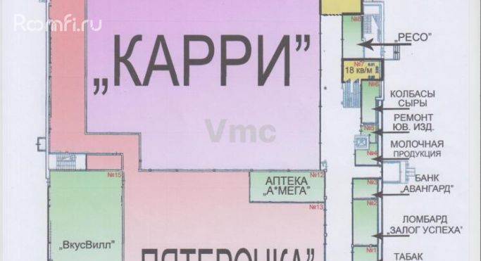 Аренда торгового помещения 1240 м², Ключевая улица - фото 3