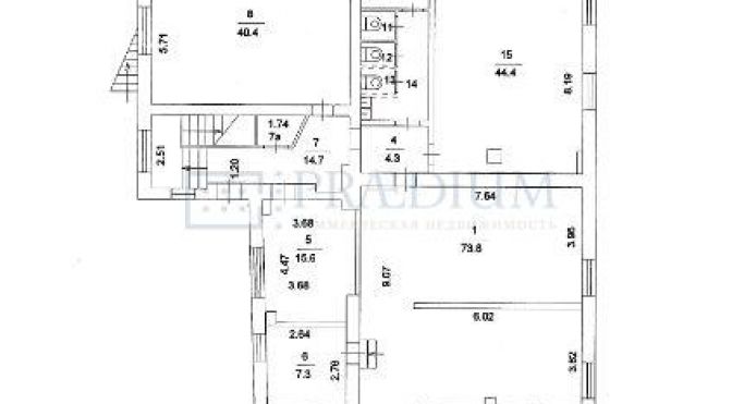 Продажа офиса 576 м², Брянская улица - фото 2