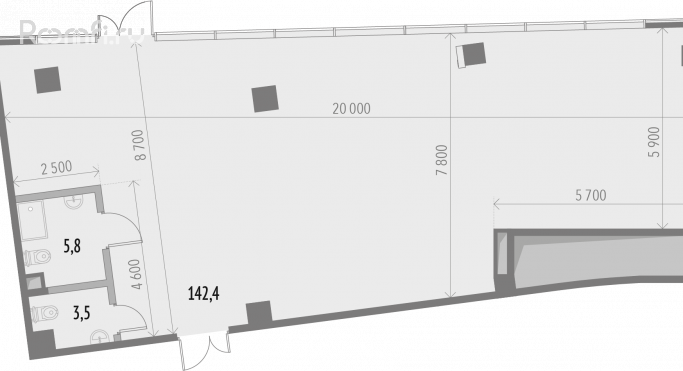 Аренда помещения свободного назначения 164.4 м² - фото 4