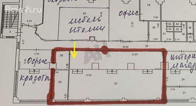 Аренда помещения свободного назначения 146 м², Профсоюзная улица - фото 2