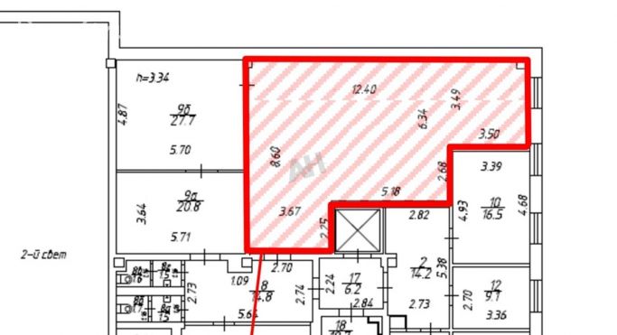 Аренда офиса 92 м², Рязанский проспект - фото 3