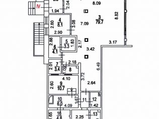 Аренда торгового помещения 172.3 м²