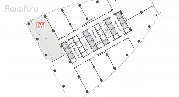 Продажа офиса 209.5 м² - фото 2