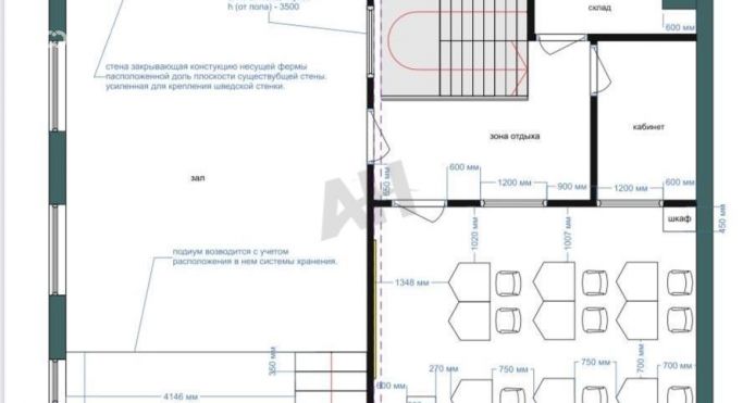 Аренда помещения свободного назначения 342 м², Смольная улица - фото 2