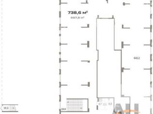 Продажа помещения свободного назначения 739 м²