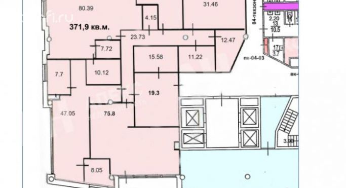 Аренда офиса 371 м², проезд Завода Серп и Молот - фото 3