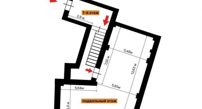 Аренда помещения свободного назначения 118 м², Новослободская улица - фото 2