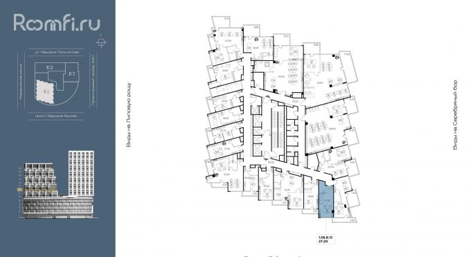 Продажа офиса 27.2 м², улица Маршала Прошлякова - фото 2