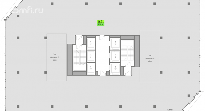 Продажа офиса 1257.6 м² - фото 3