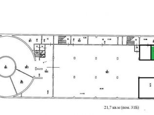 Аренда торгового помещения 22 м²