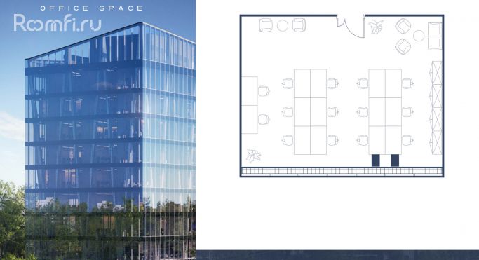 Продажа офиса 74.9 м², улица Алексея Свиридова - фото 1