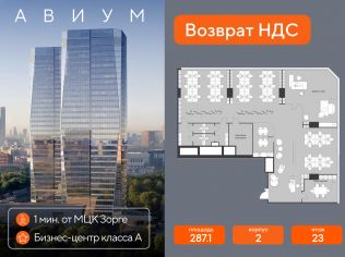 Продажа офиса 287.1 м²