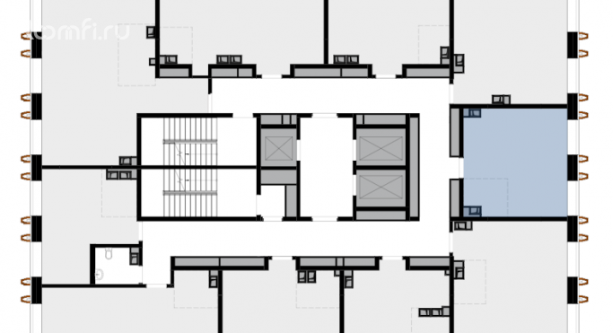 Продажа офиса 35.7 м², Выборгская улица - фото 4