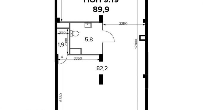 Продажа офиса 90.1 м², Ленинградское шоссе - фото 1