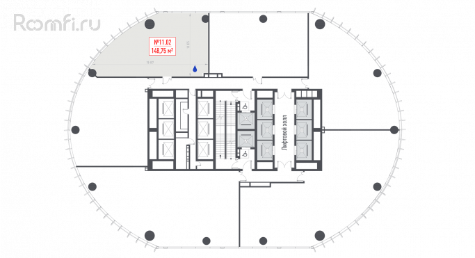 Продажа офиса 148.8 м², 1-я улица Ямского Поля - фото 2