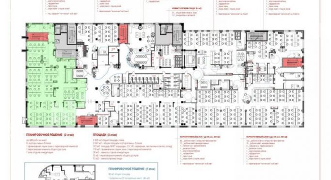 Аренда офиса 450 м², улица Малая Полянка - фото 2