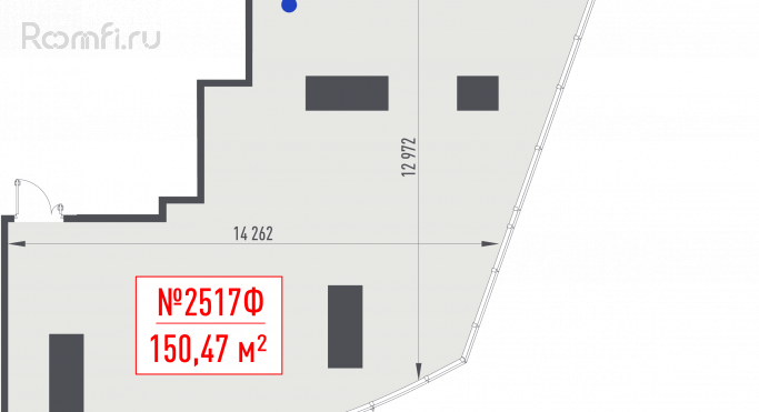 Продажа офиса 150.5 м², 1-й Красногвардейский проезд - фото 1