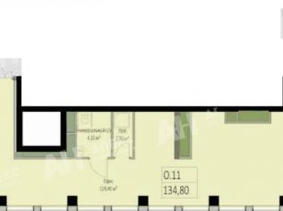 Продажа помещения свободного назначения 135 м²