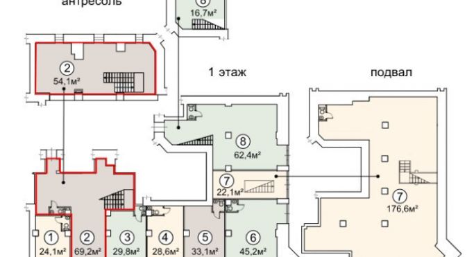 Аренда помещения свободного назначения 123.3 м², Ленинградский проспект - фото 3