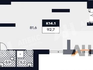 Продажа помещения свободного назначения 93 м²