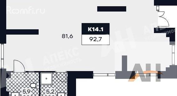 Продажа помещения свободного назначения 93 м², Лодочная улица - фото 1