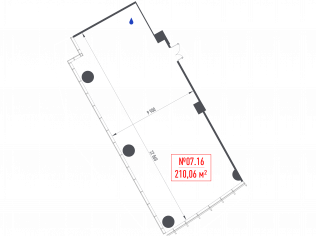 Продажа офиса 210.1 м²