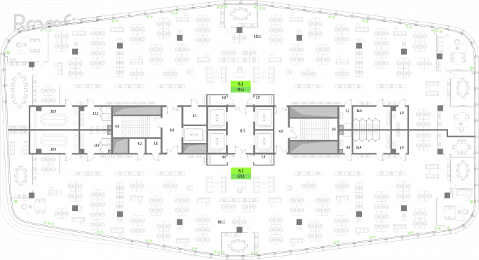 Продажа офиса 911.6 м² - фото 3